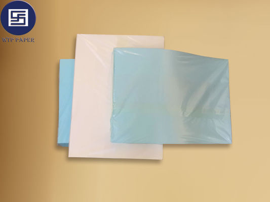 China Superficie lisa azul del papel de imprenta de la transferencia del tobogán acuático del casco ningunas concavidades proveedor